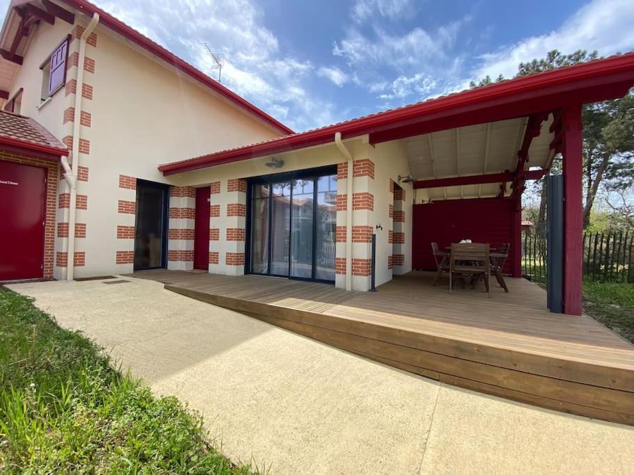 Maison Typee Arcachonnaise Avec Piscine Commune La Teste-de-Buch Bagian luar foto